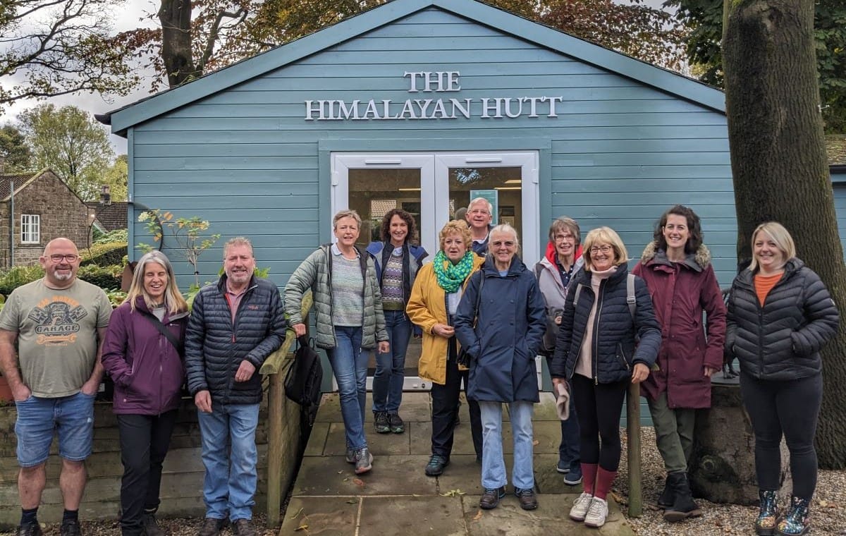 Volunteers at Himalayan gardens after recent Citizens Advice training