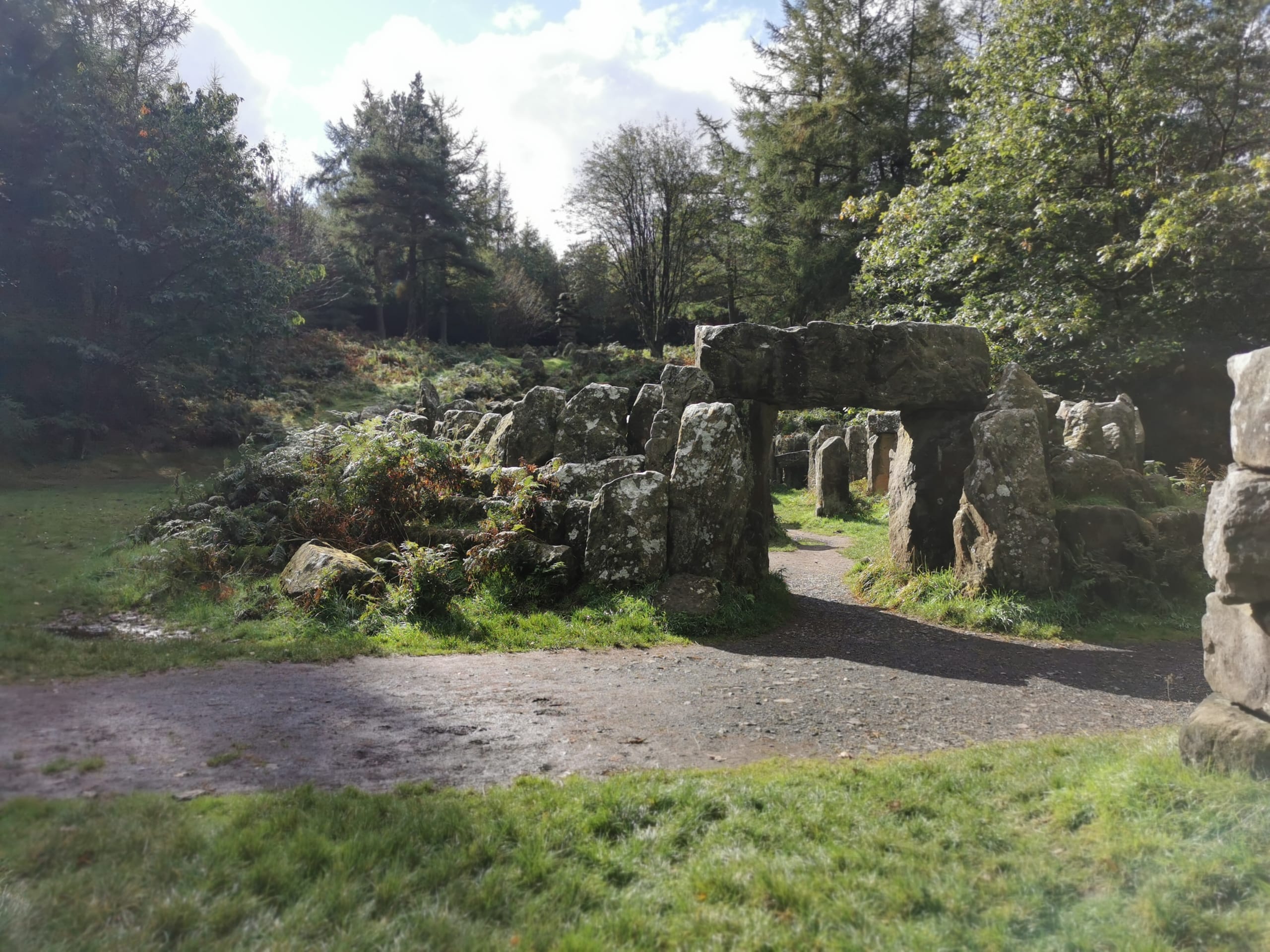 Druids temple at Bivouac near Masham