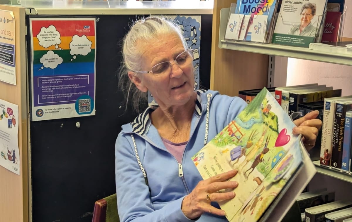 Storytime at the community Library Masham