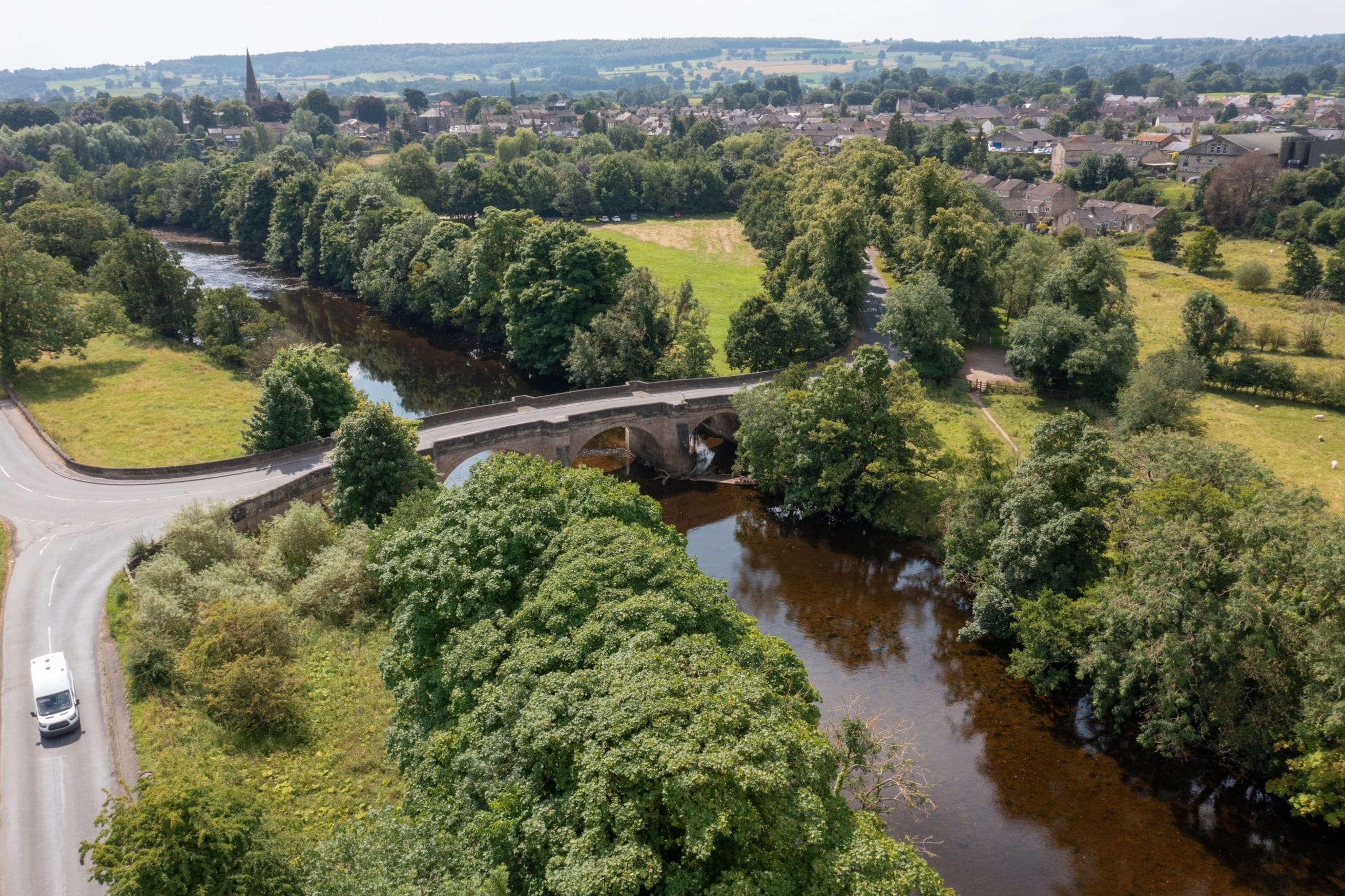 Masham Bridge & River Ure