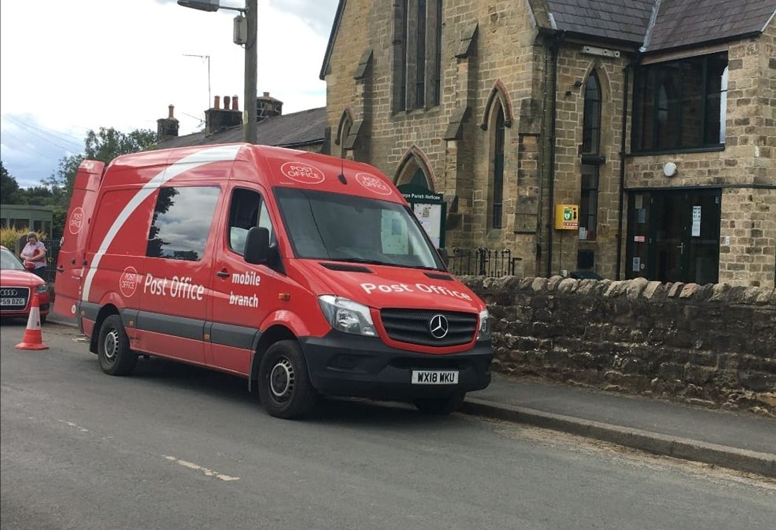 Grewelthorpe Post Office Van