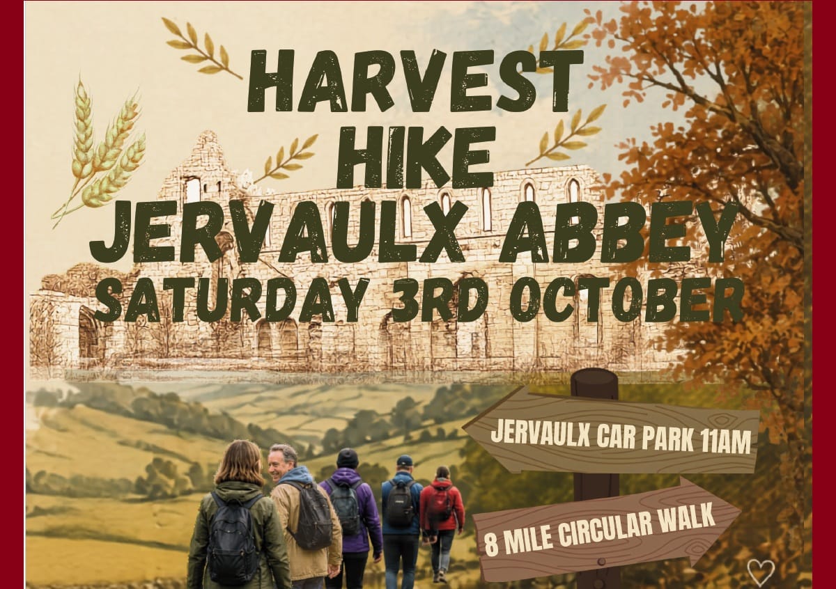Harvest Hike - Circular Walk from Jervaulx Abbey